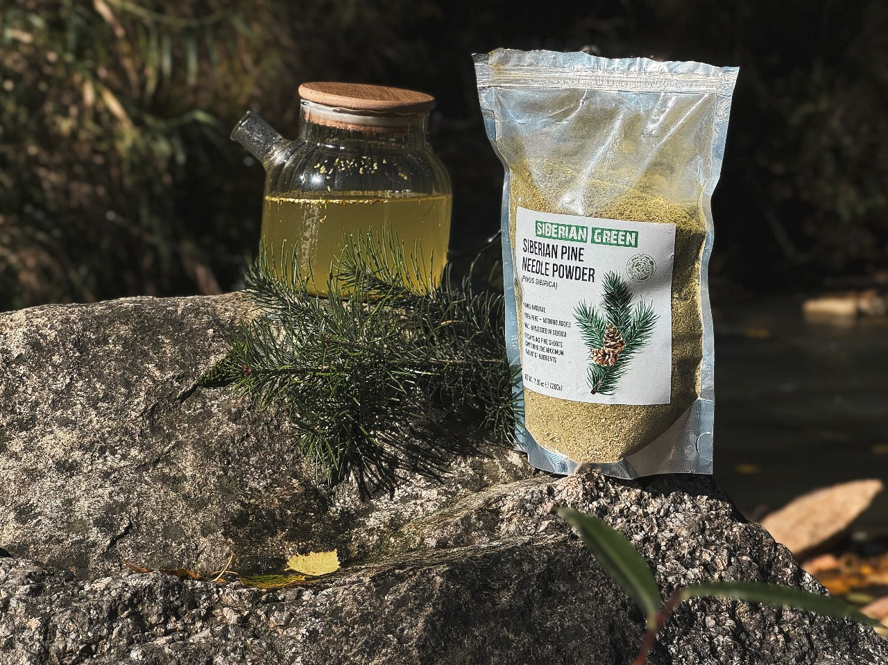 100% Natural Pura mezcla de té