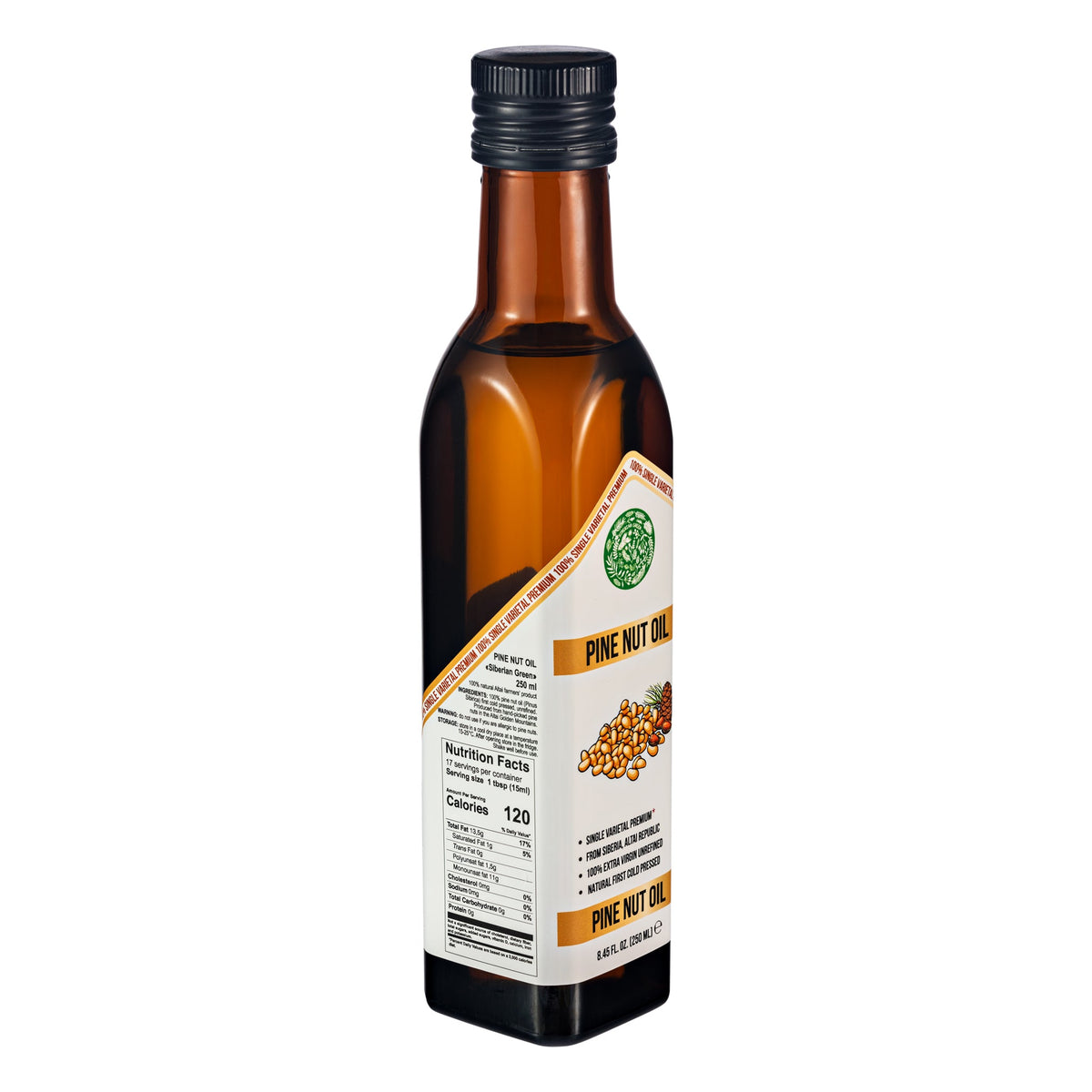 Siberian Green Products Aceite de Piñón Ecológico - 250ml beneficios