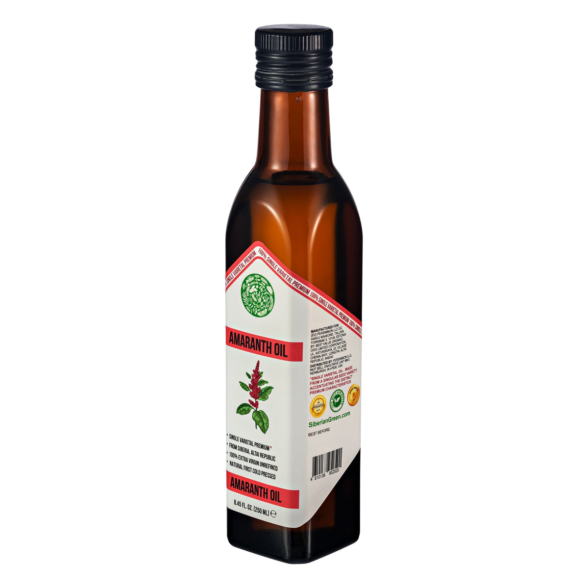 Aceite original de amaranto verde siberiano