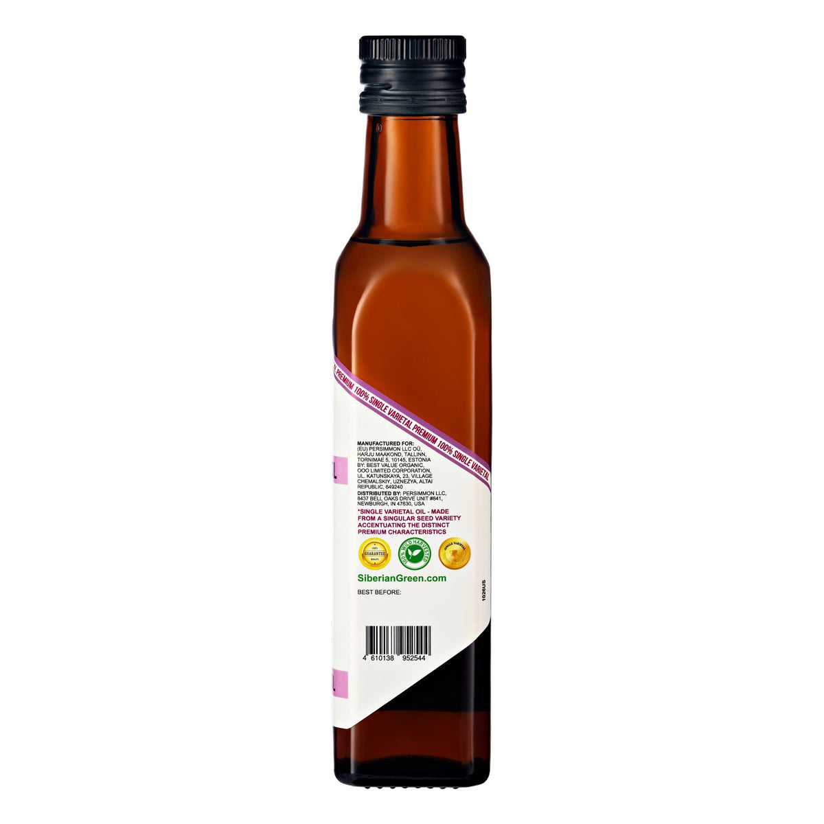 Aceite Puro de Cardo Mariano Verde Siberiano - 250 ml Virgen Extra