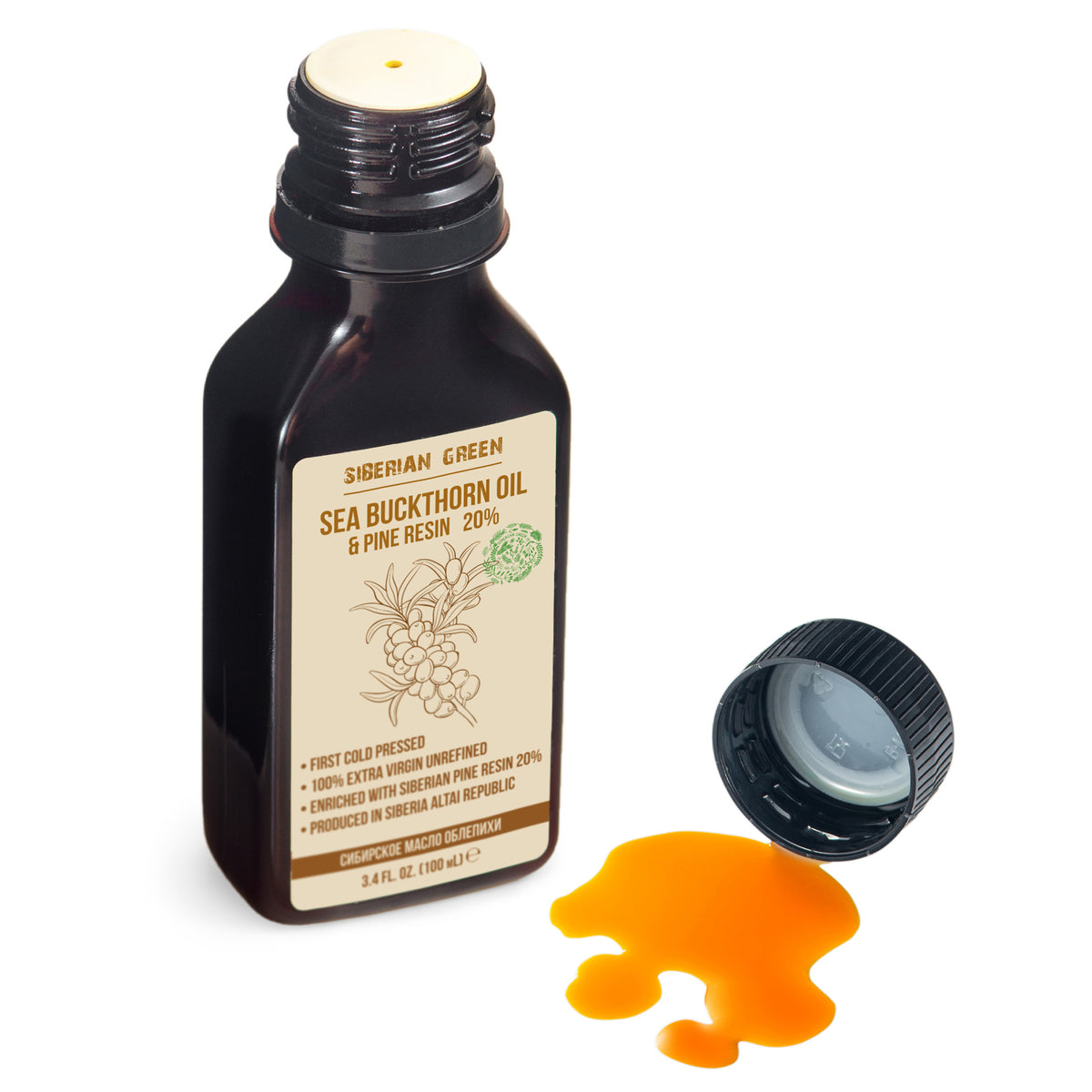 Aceite para uso interno y cuidado de la piel & Naturaleza distribuida