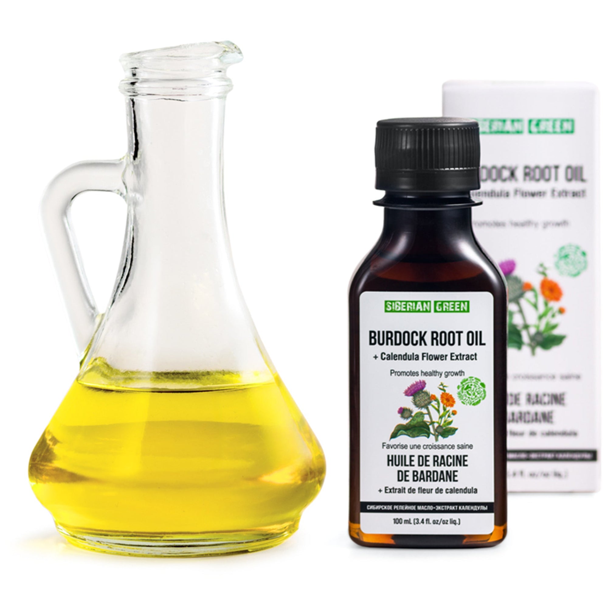 Aceite de Bardana con Caléndula 
