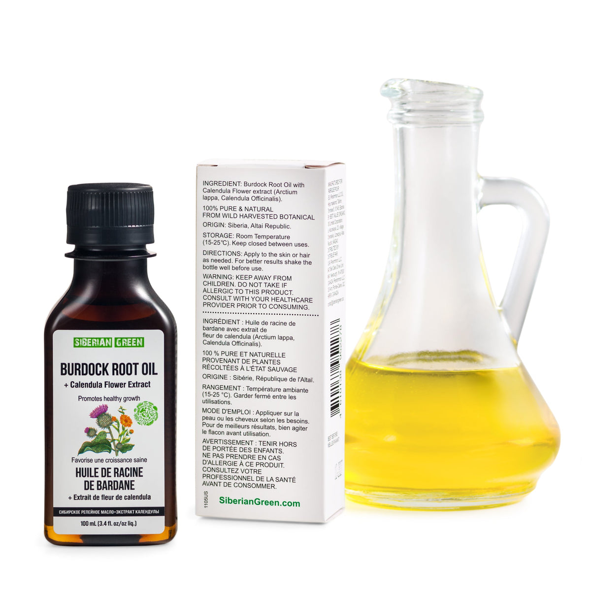 Aceite de bardana 