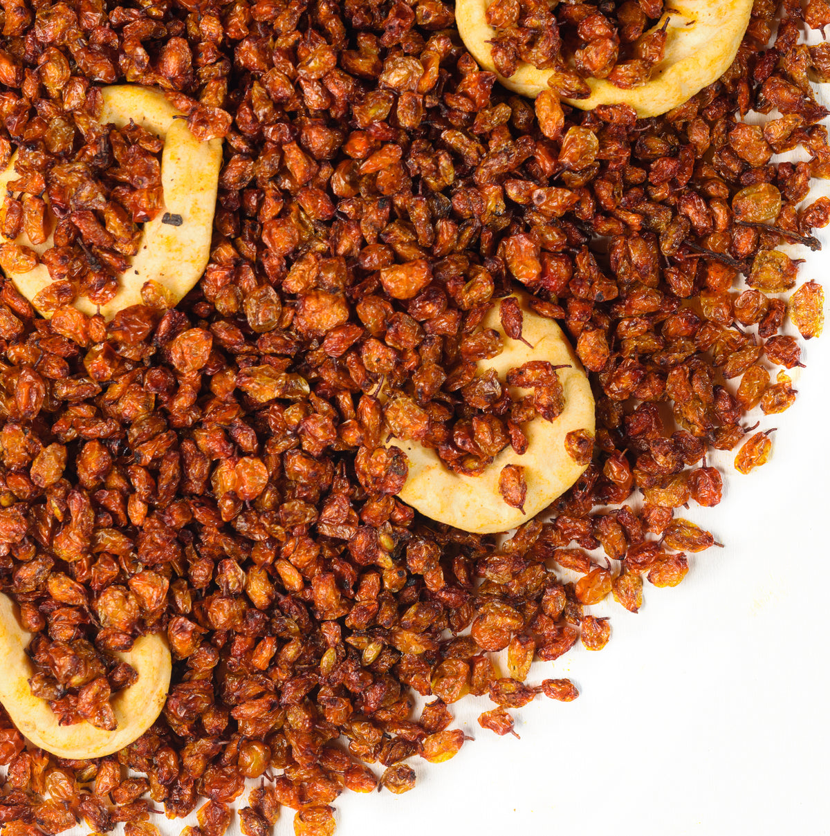 bayas secas de espino amarillo
