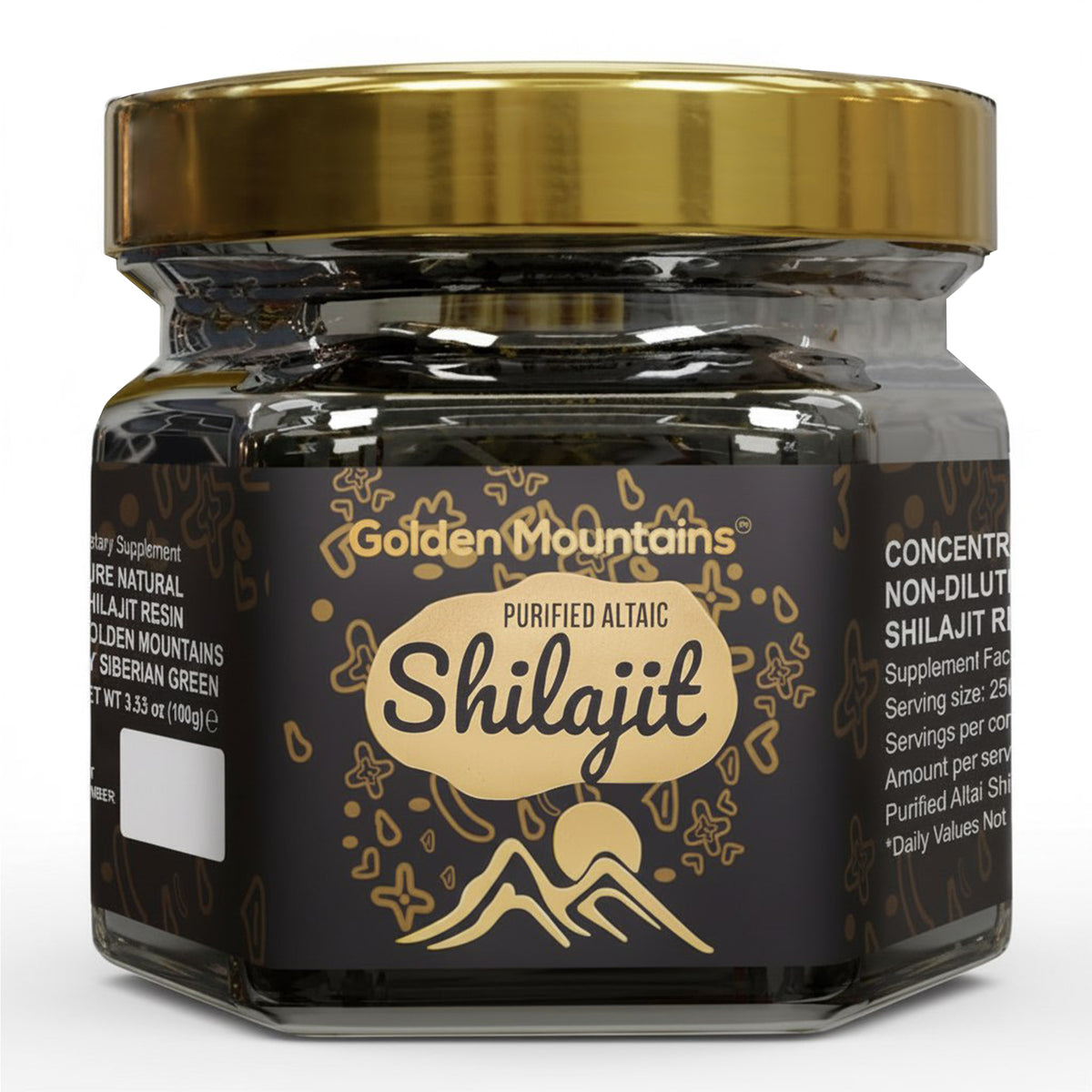 Resina de Shilajit de las Montañas Doradas - Puro Poder Siberiano de Altai