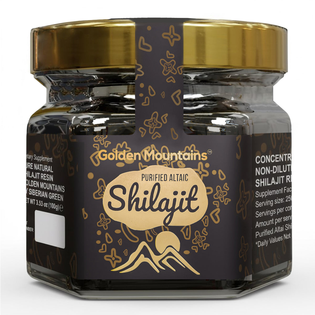 Resina de Shilajit de las Montañas Doradas - Puro Poder Siberiano de Altai