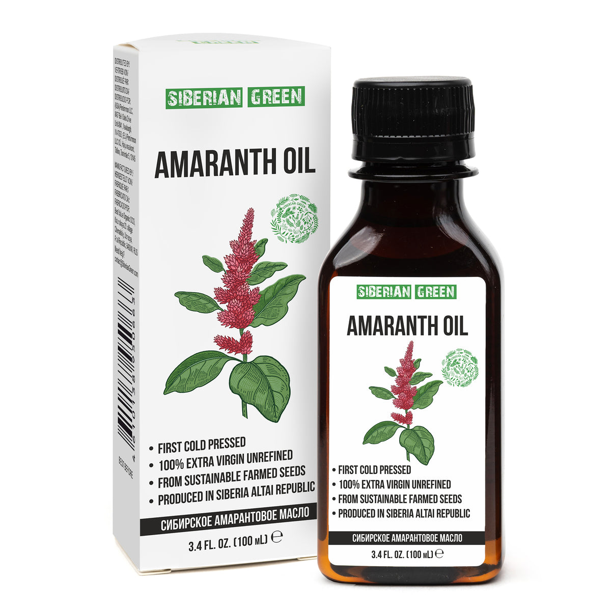 Aceite de Amaranto Siberiano Premium - 100 ml
