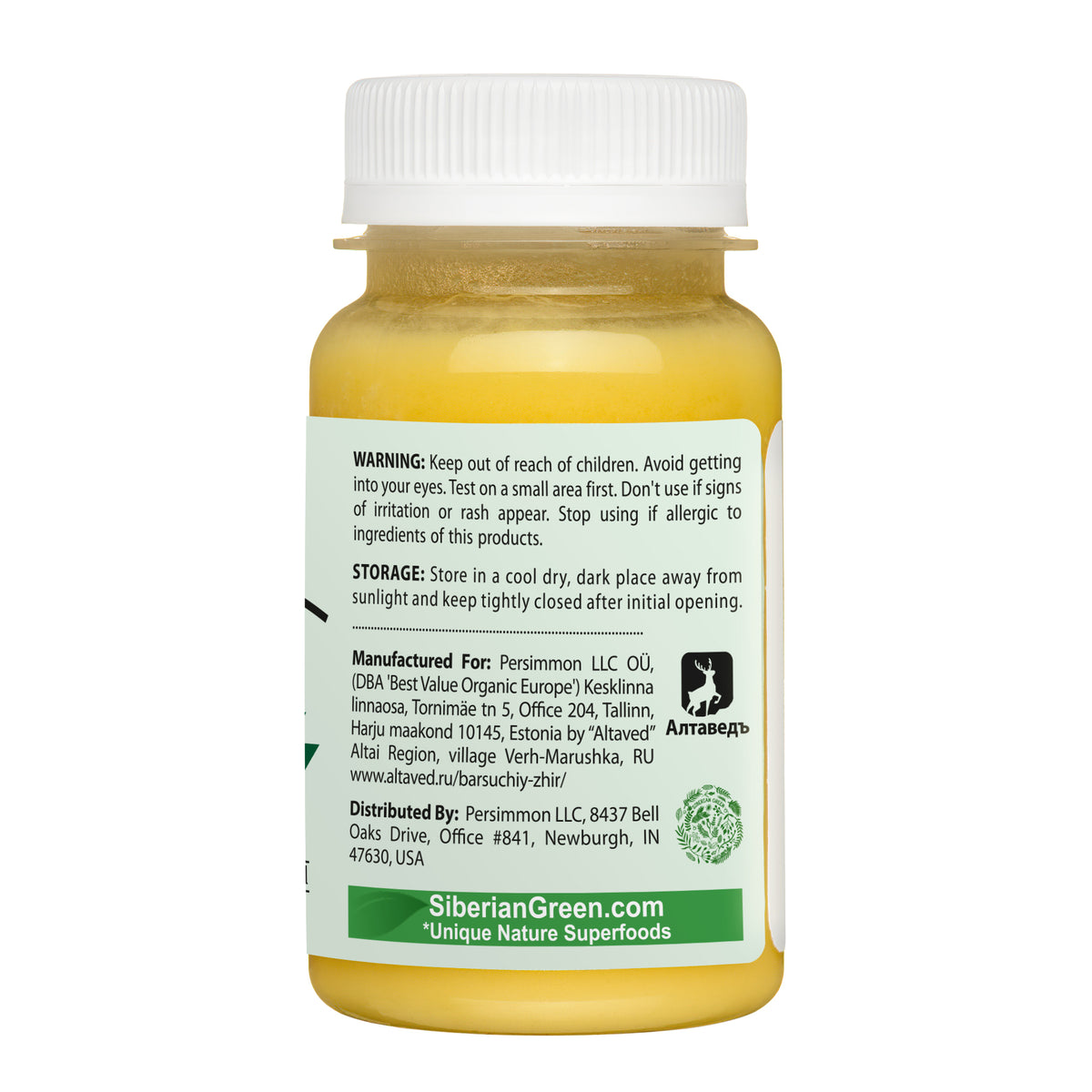 Crema grasa tejón con espino amarillo y resina de pino - 100ml