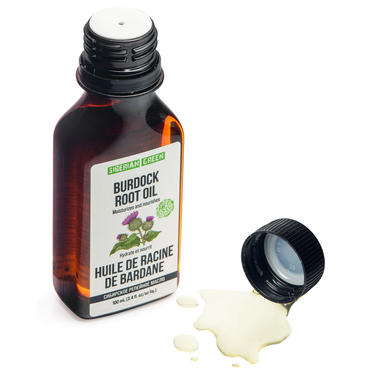 Aceite puro de bardana
