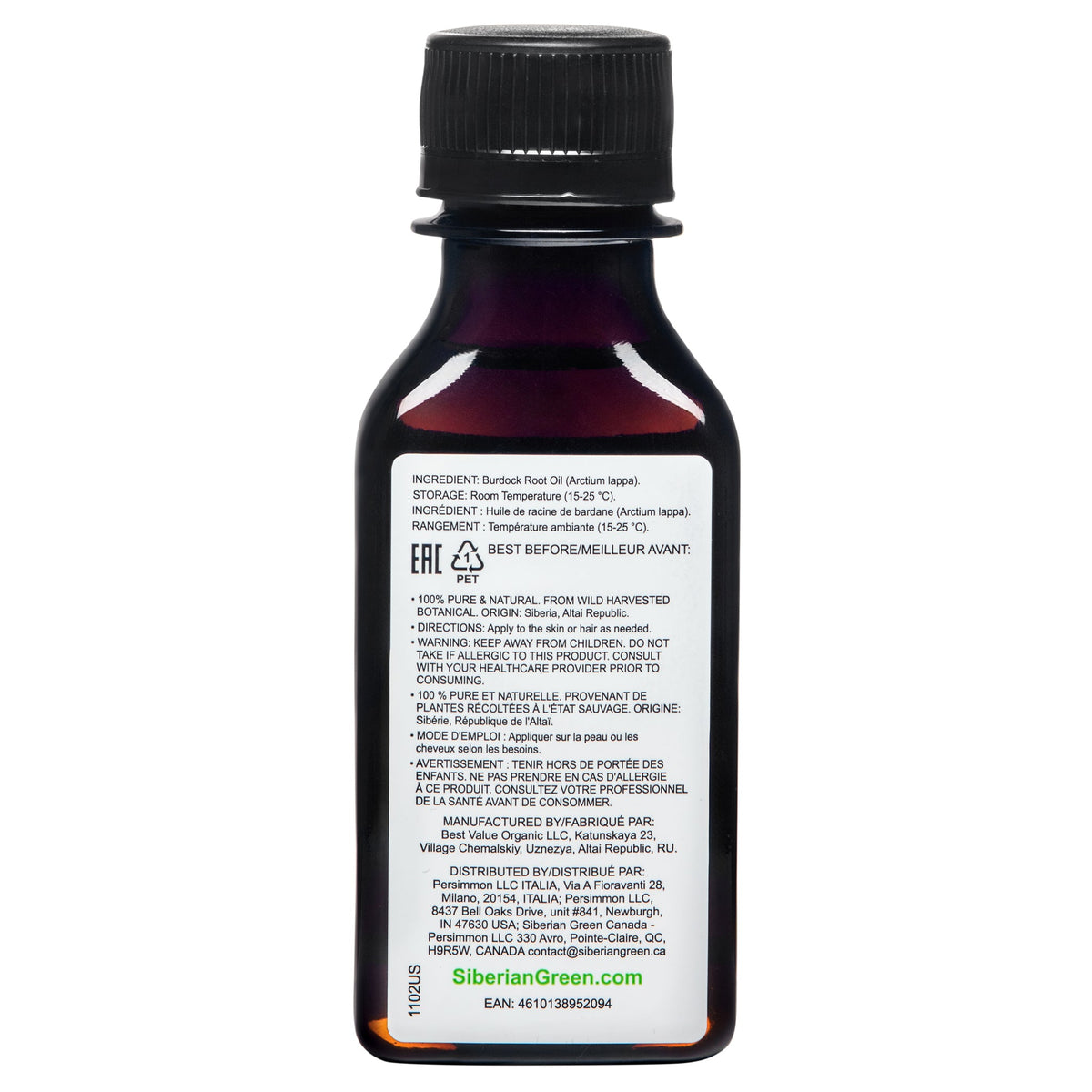 Aceite de bardana - La solución curativa para el cabello y la piel en la Unión Europea