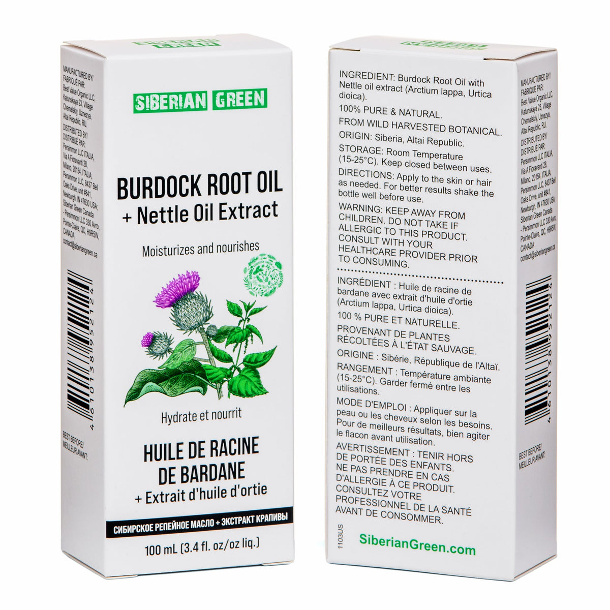 aceite de ortiga para el cabello