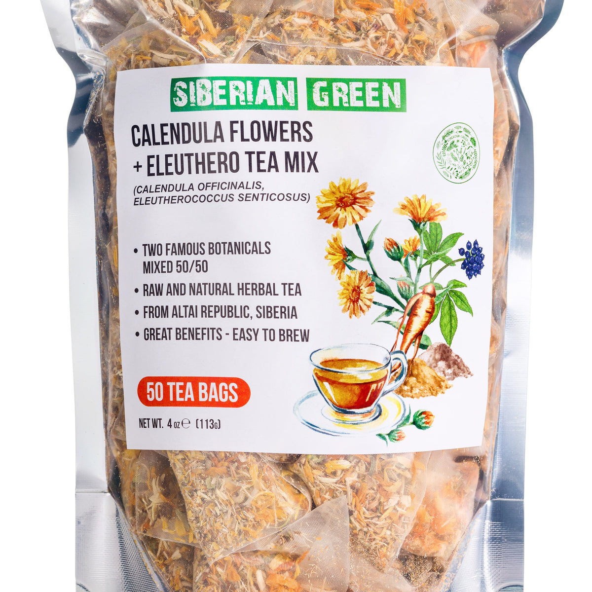 Té de raíz de Eleuthero