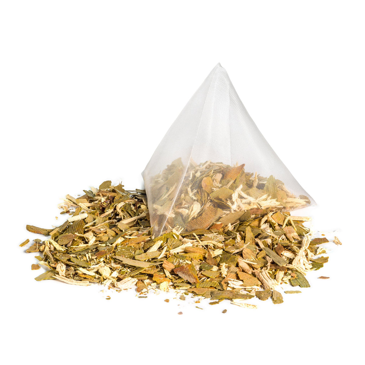 Té de Ginkgo Biloba y raíz de Eleuthero recolectados en estado salvaje en Siberia