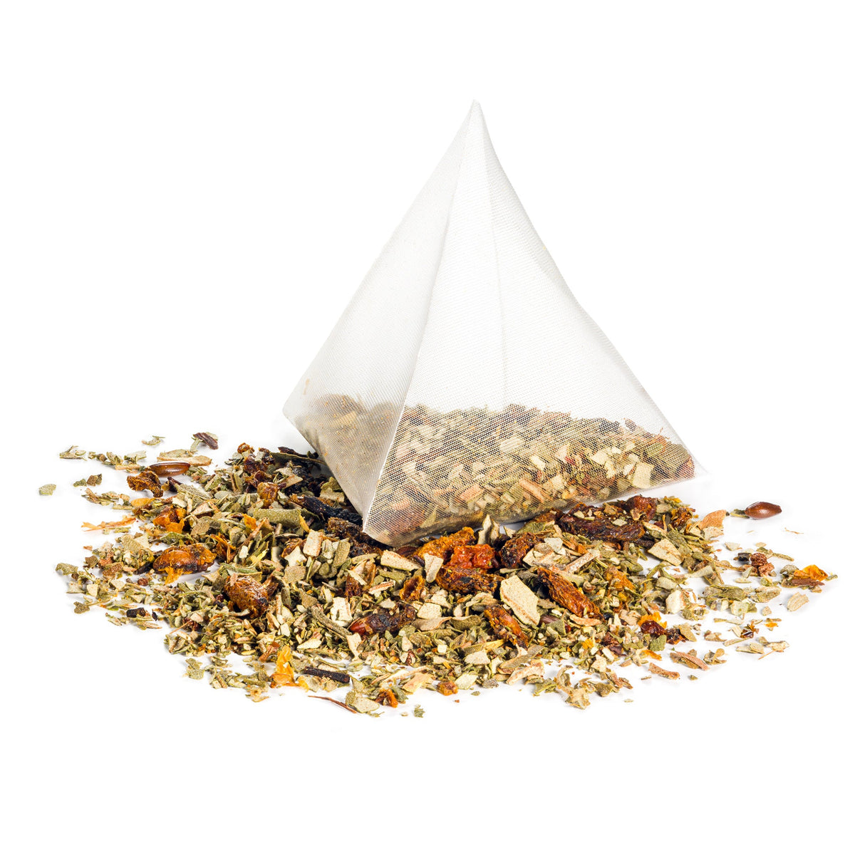 Té crudo de bayas y hojas de espino amarillo 