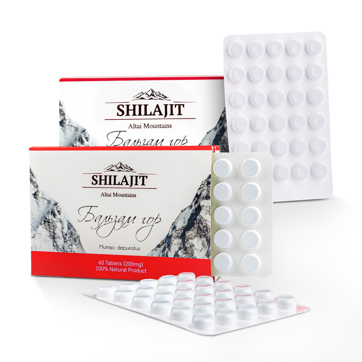 Bálsamo de Montaña Resina Shilajit Altai Pura 