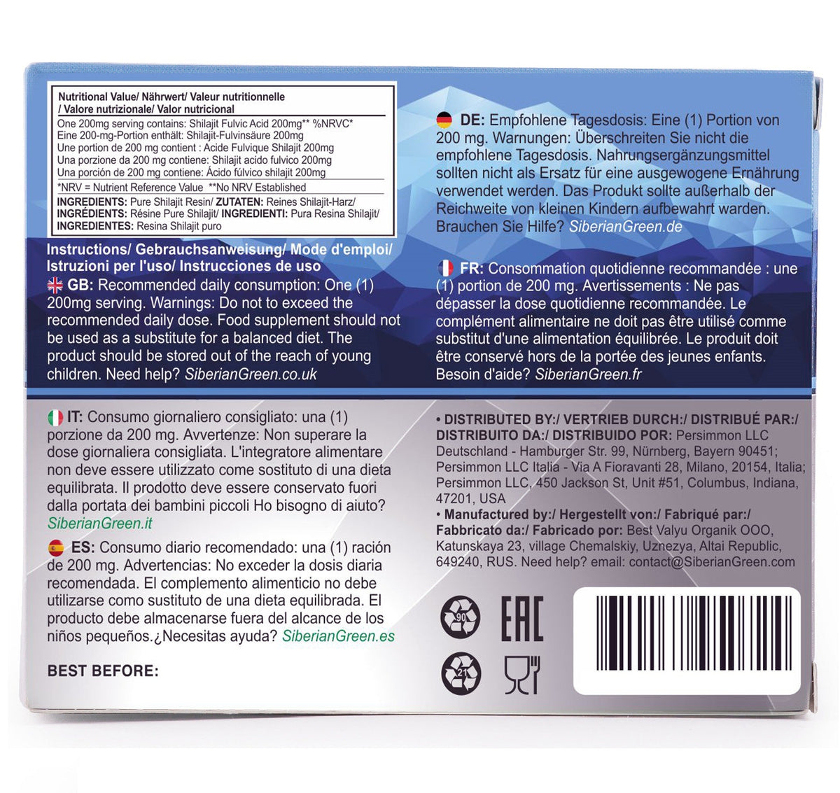 mejor shilajit mumio